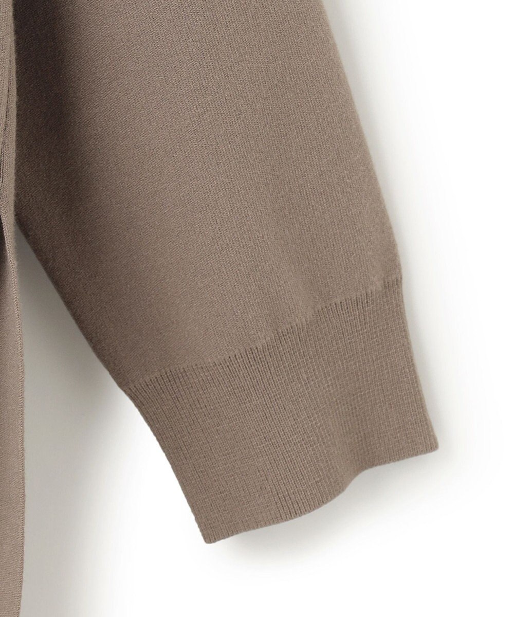 23区 【好評素材につき新型追加】ヴィスコースストレッチ クルーネック ニット 