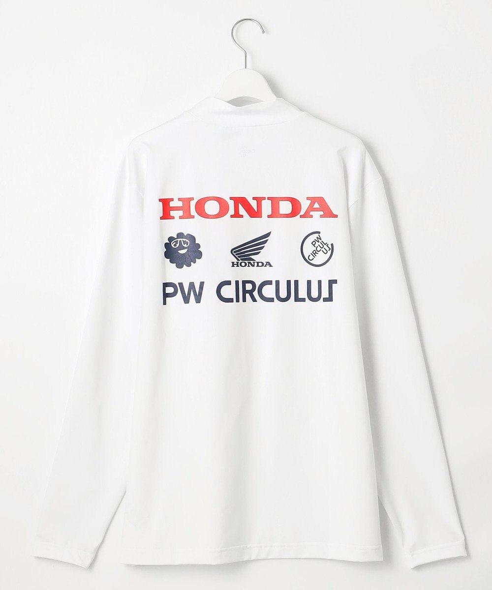 PW CIRCULUS 〈Hondaコラボ〉【UNISEX】 モックネックT ゴルフ 