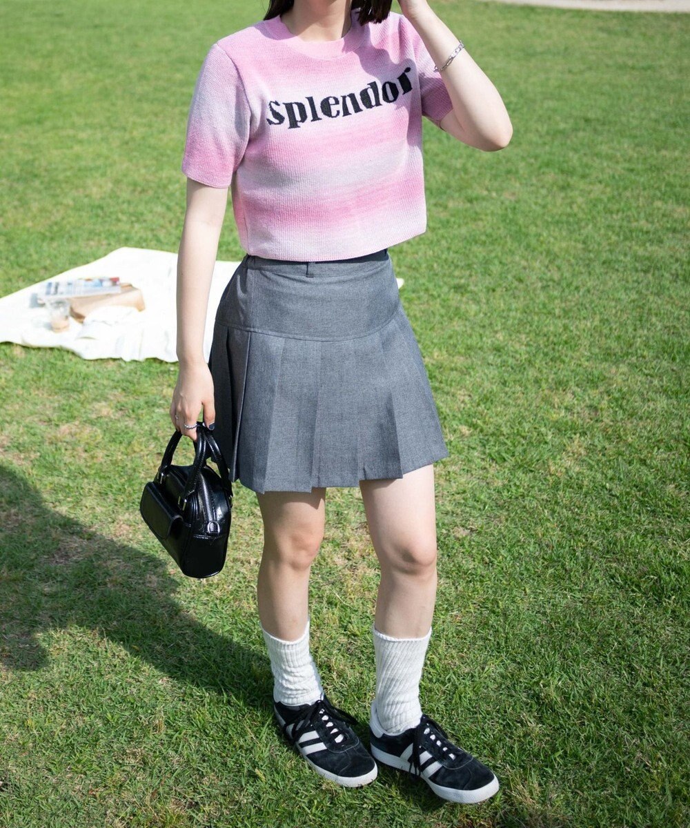 WEGO グラデーションちびニットT 