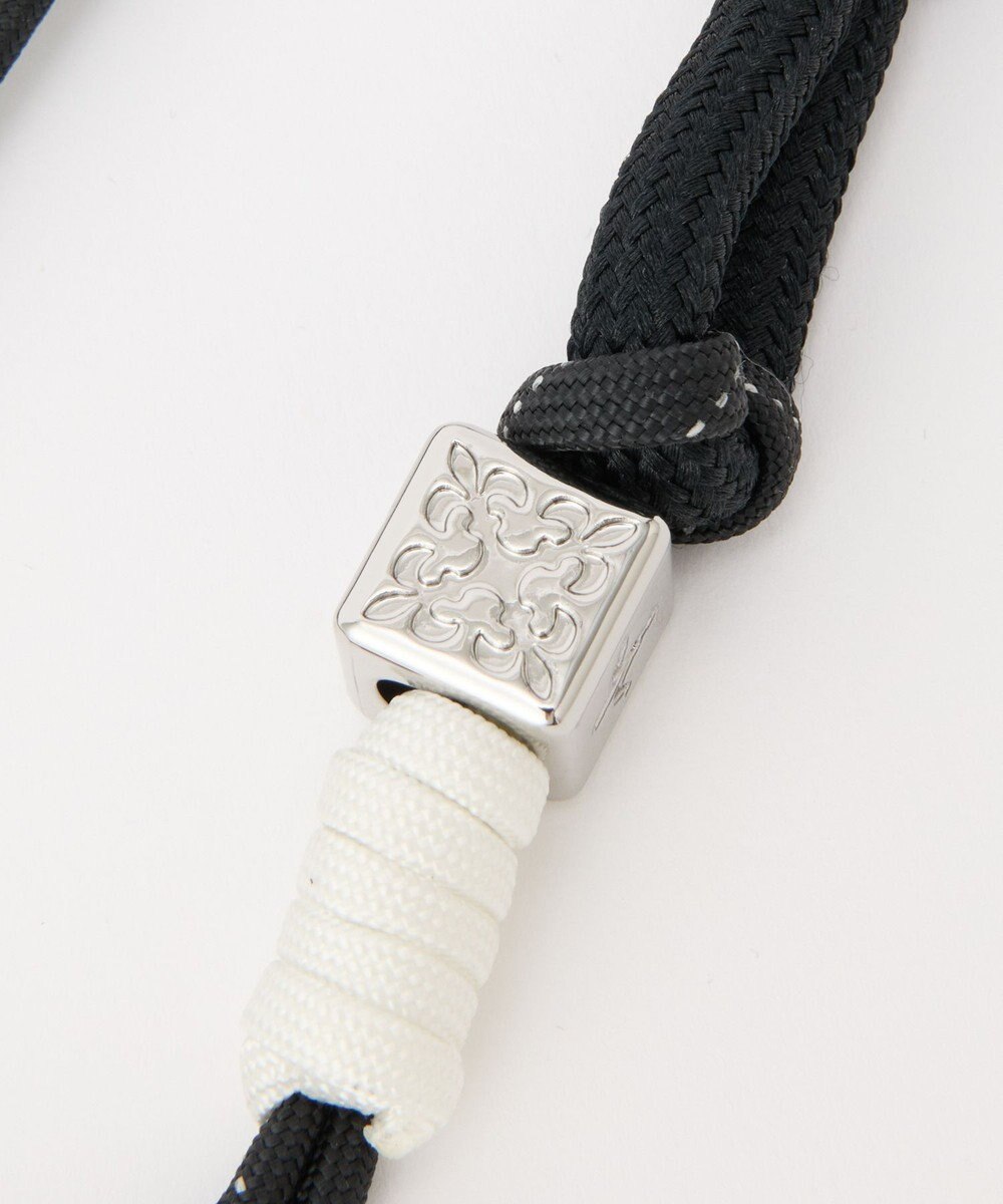 russet ［ノットモチーフ×メタルパーツ］パラコードバッグチャーム（Z-224） 