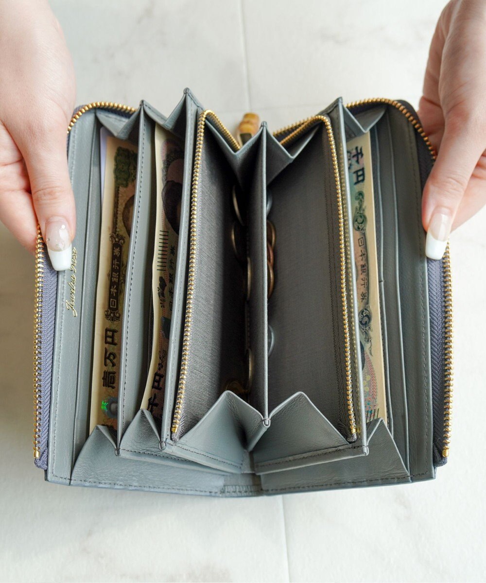 ACE BAGS & LUGGAGE 【大容量・新色登場】 Jewelna Rose フォリー 本革 長財布 15147 