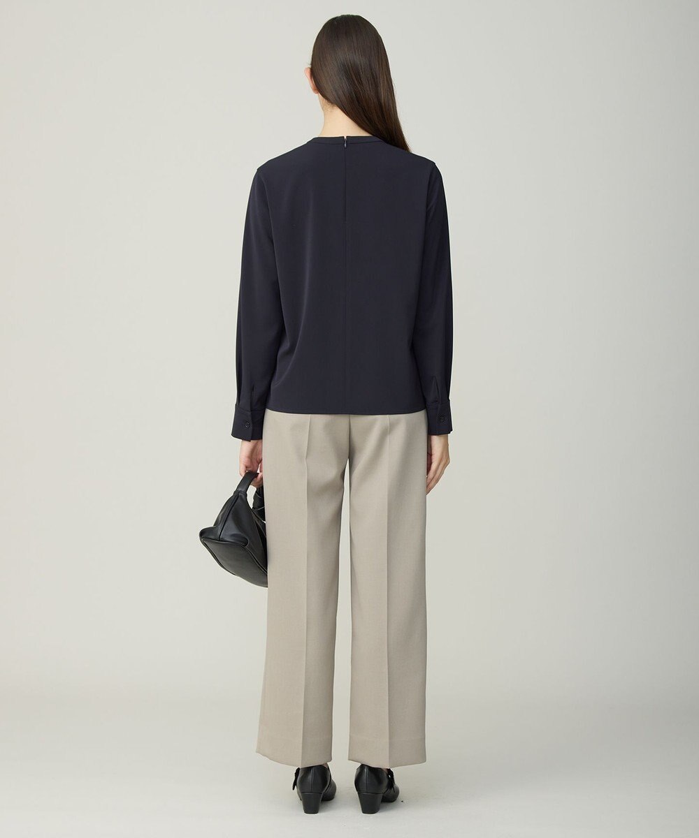 ICB L Fied キーネック ブラウス 