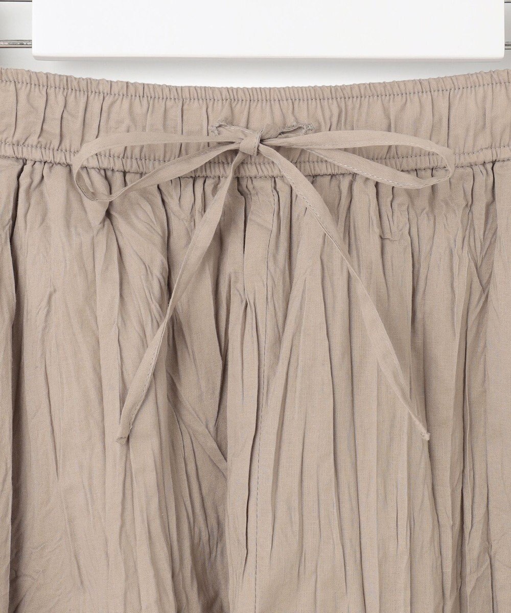 J.PRESS YORK STREET 【WOMEN】クリンクルフレアギャザー スカート 