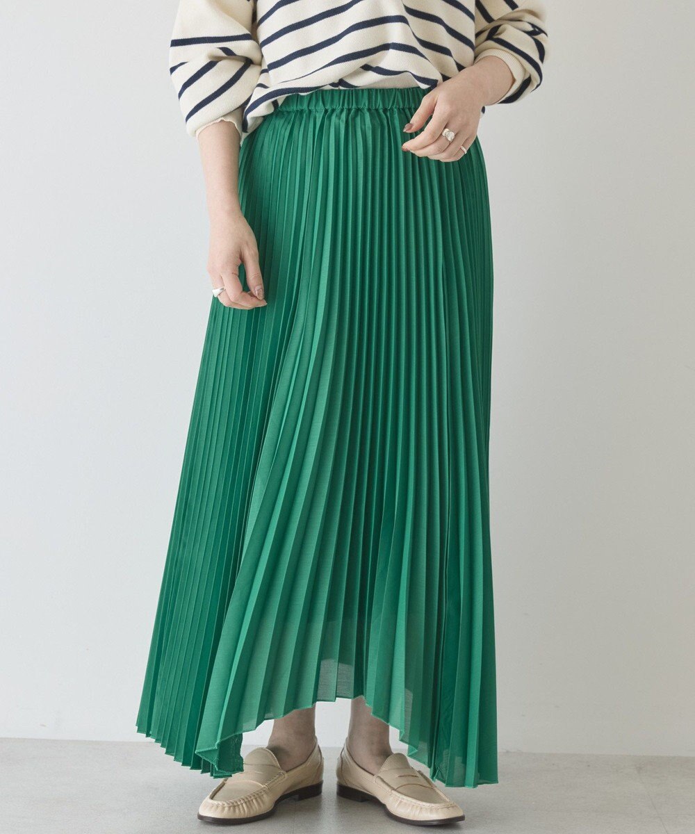 AMERICAN HOLIC 【選べる丈】シアープリーツスカート 