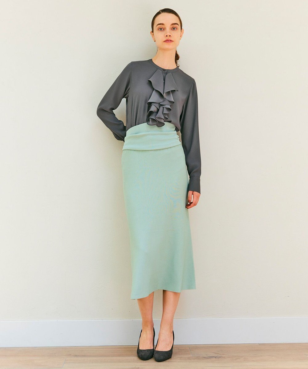 BEIGE， 【WEB限定】KINABALU / ニットスカート 