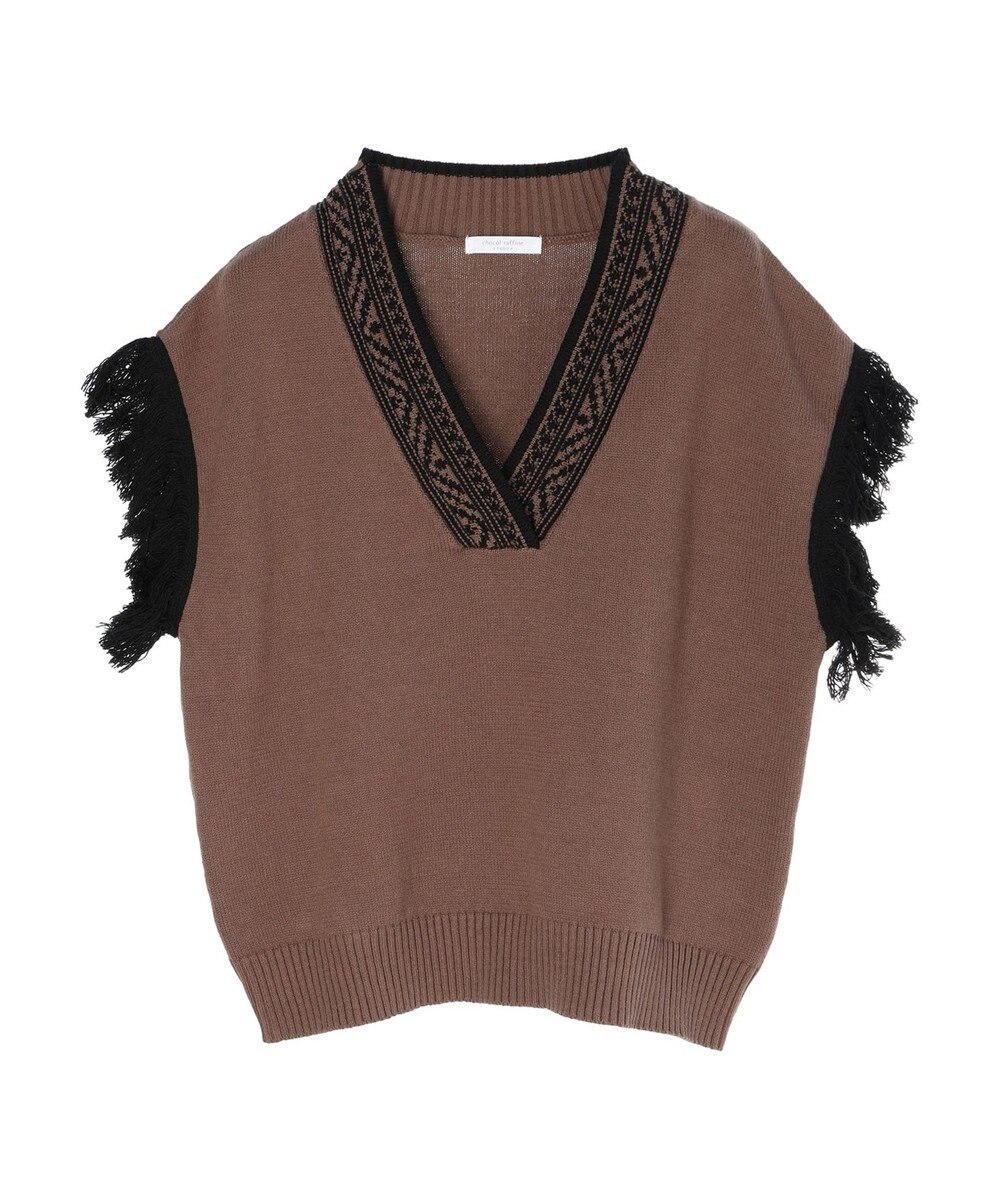 Green Parks フリンジベスト 