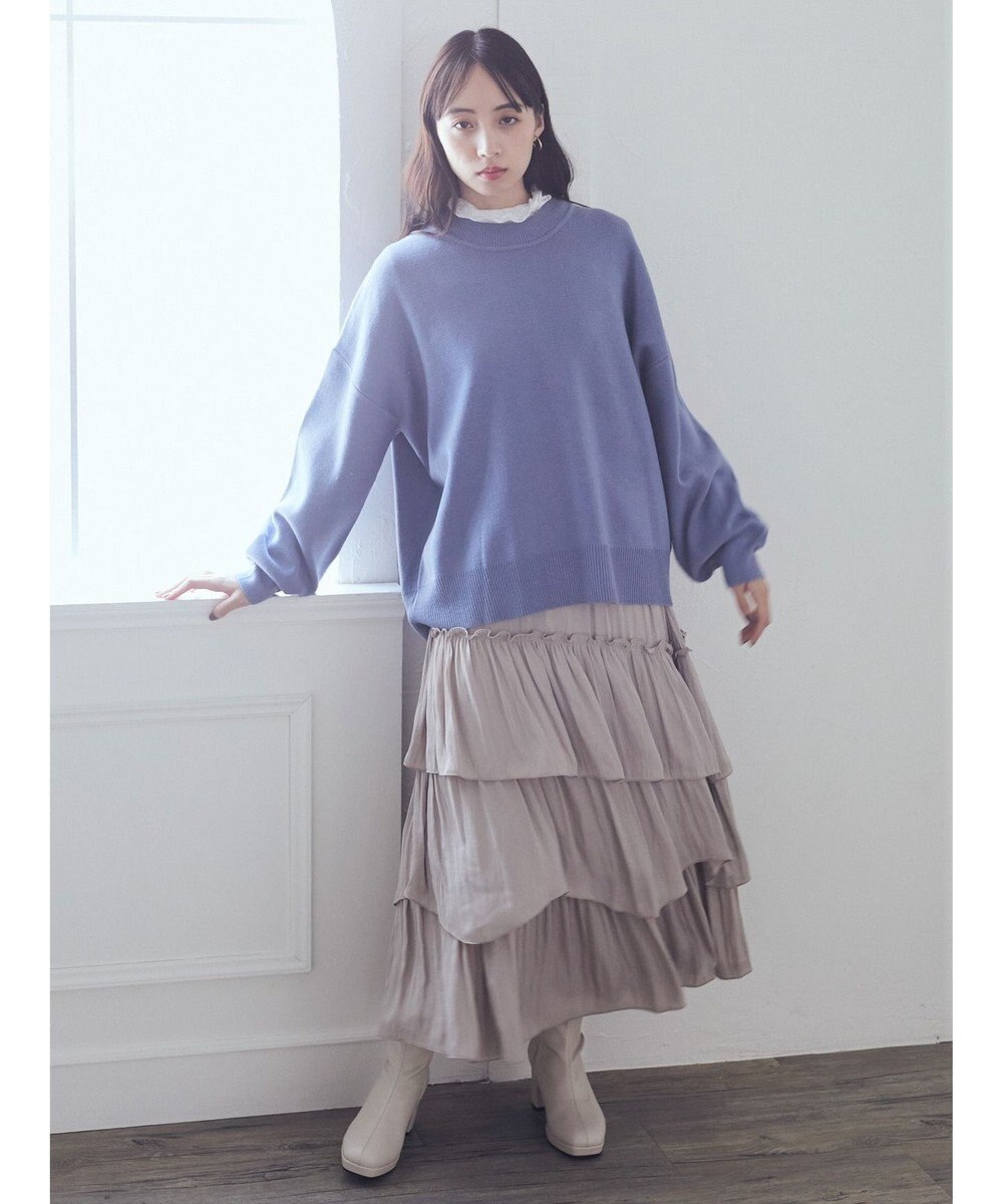 earth music&ecology ランダムティアードスカート 