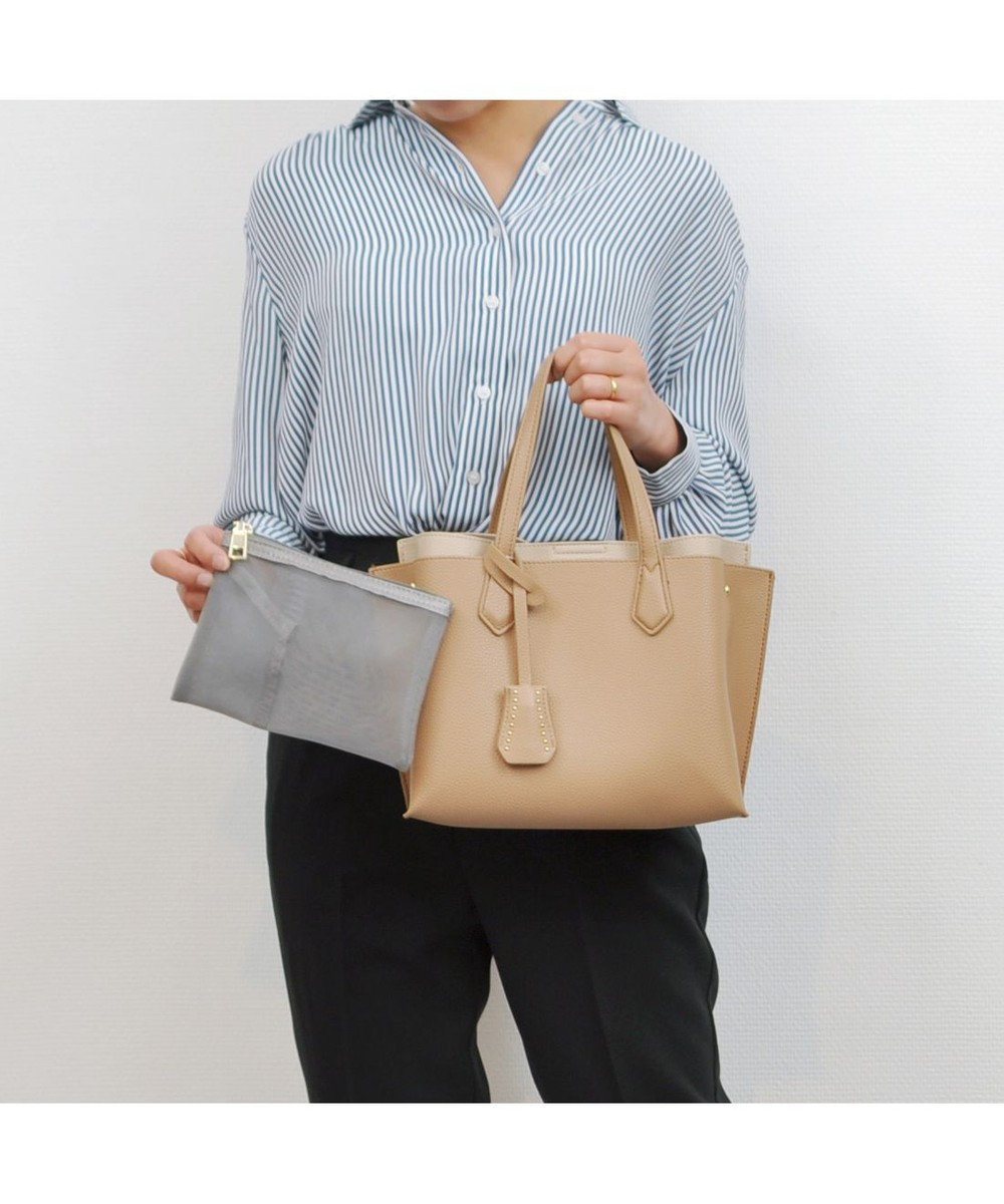 UNBILLION カシュカシュ cachechche / セパレートカラーパーテーショントート 