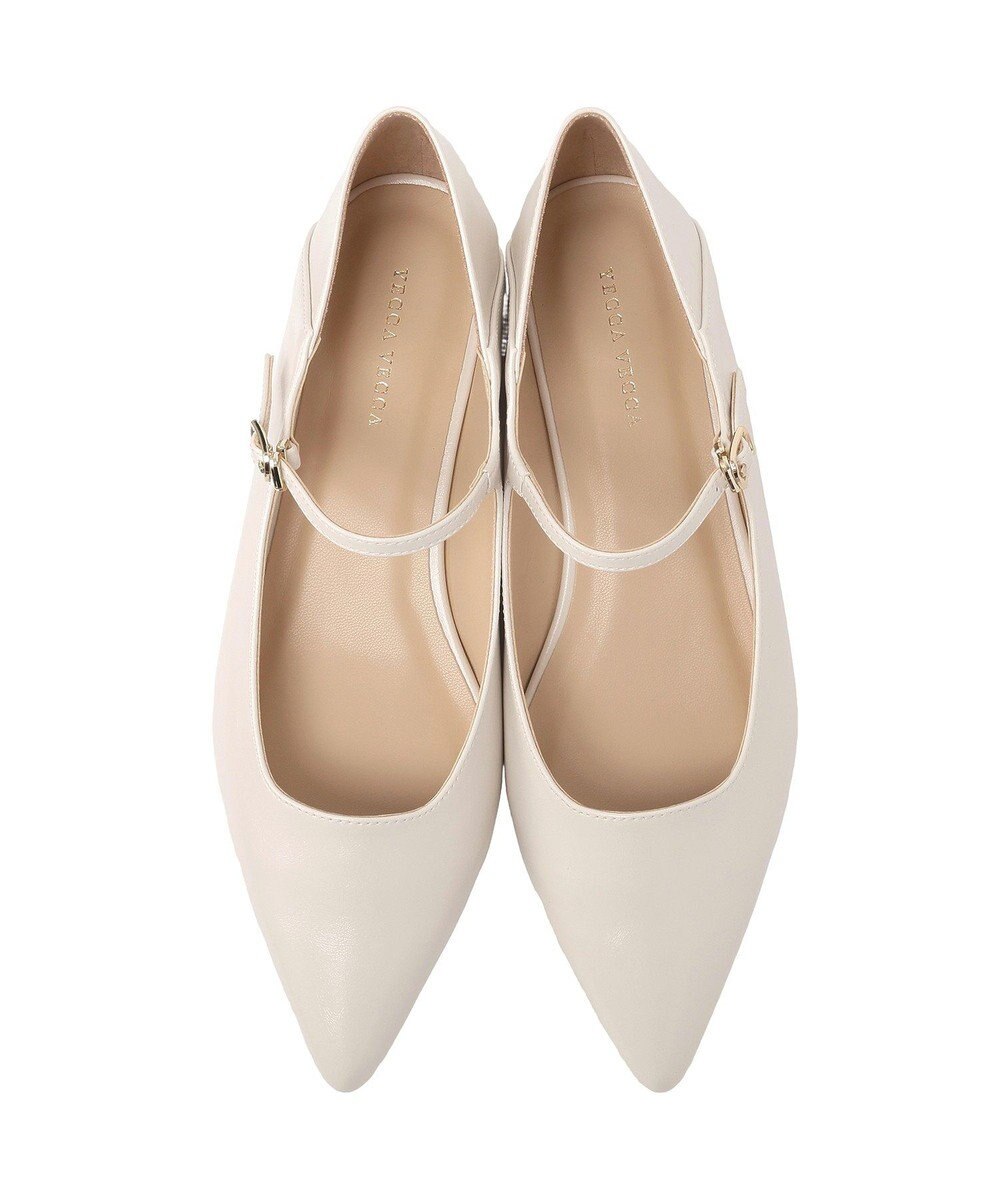 YECCA VECCA メリージェーンストラップパンプス 