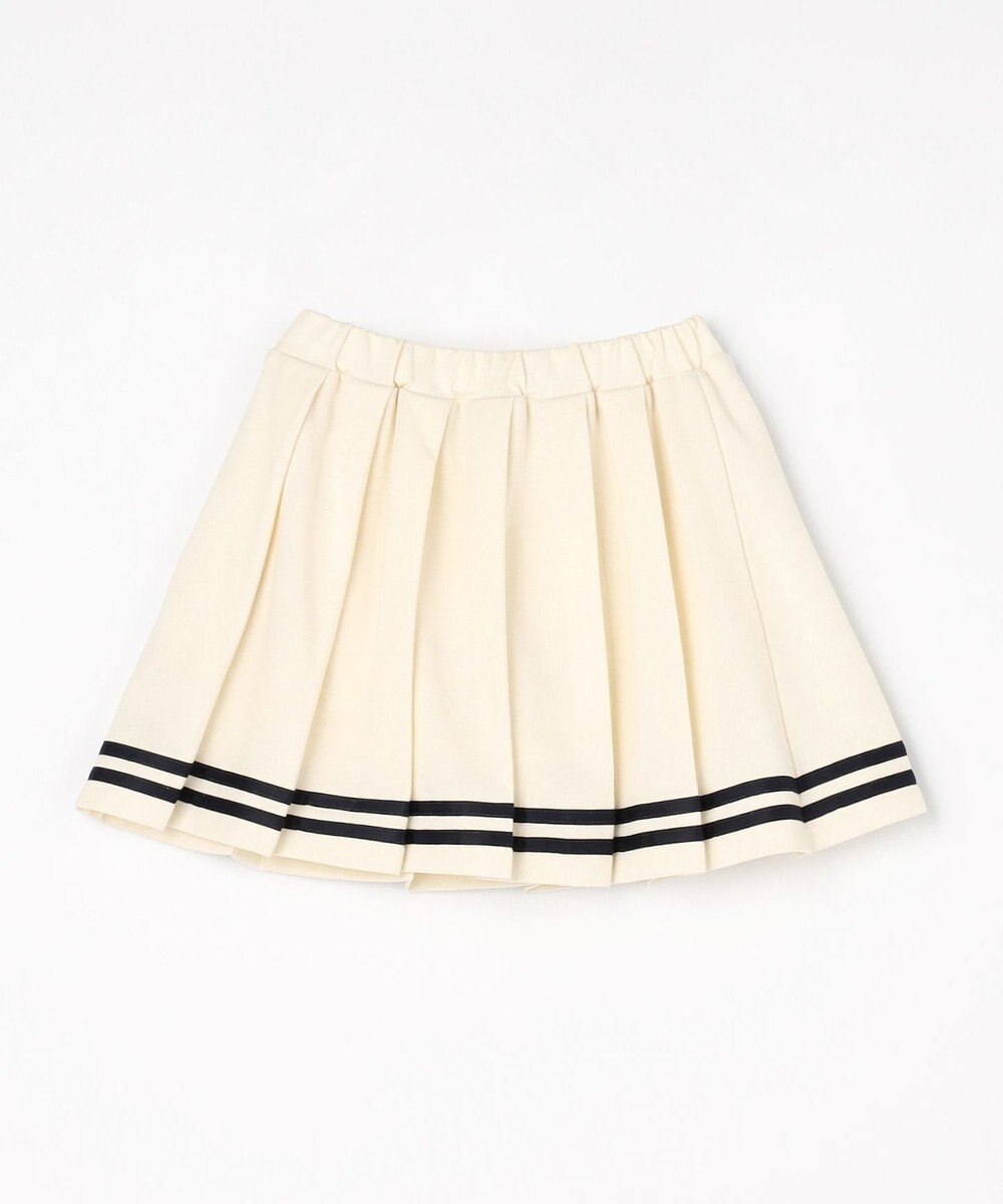 ANY KIDS 【洗濯機可能/吸汗速乾】ドライタッチ プリーツスカパン 