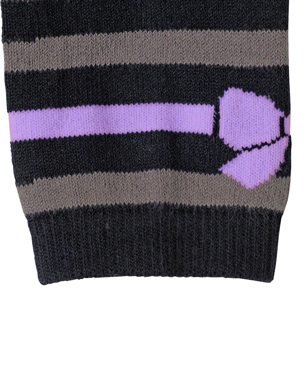 MIKI HOUSE HOT BISCUITS 【80-120cm】 ボーダー柄 レギンス 