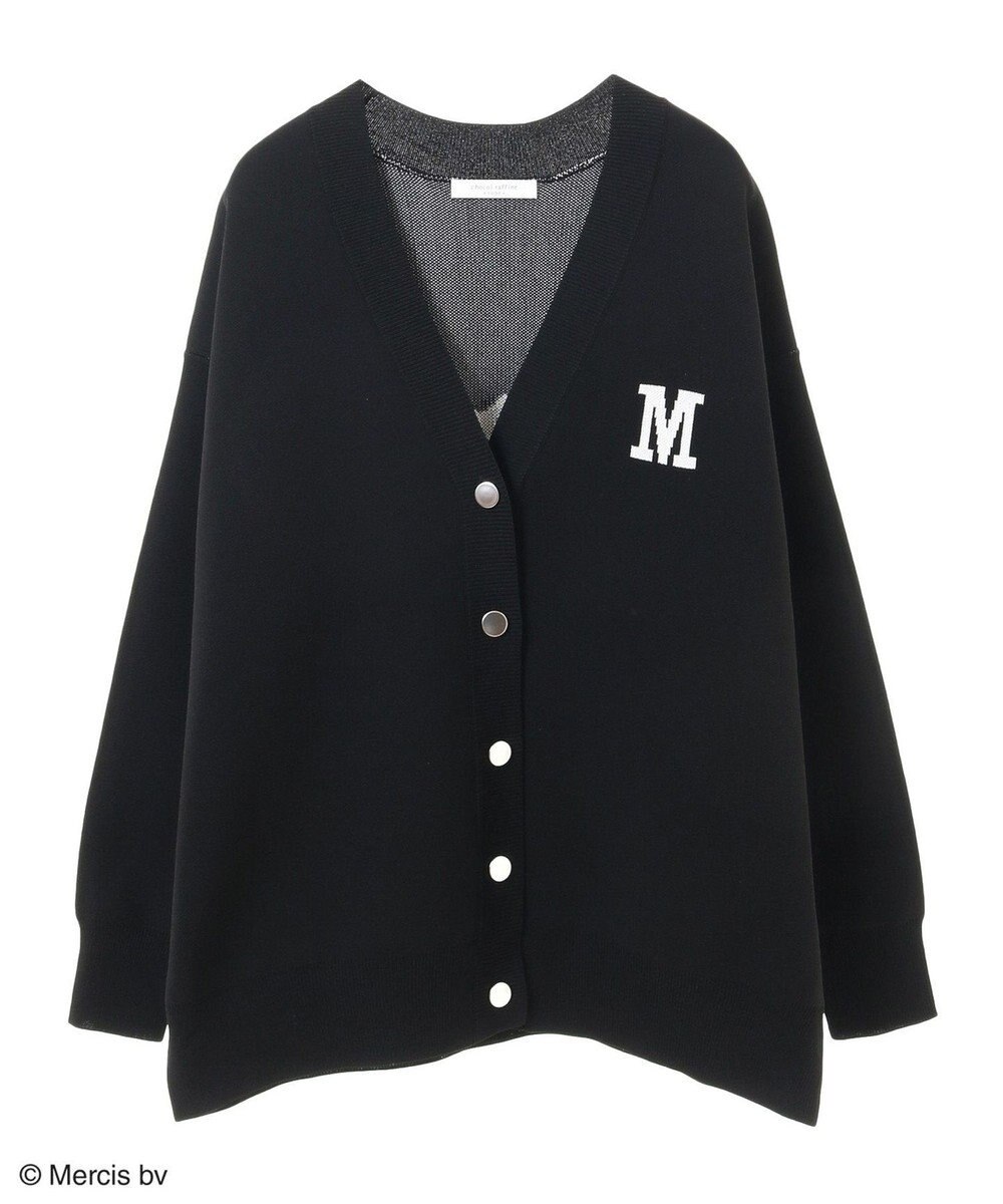 Green Parks Ｍｉｆｆｙ／フェイスジャガードニットカーディガン 