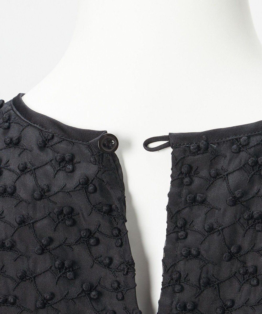 23区 L 【R(アール)】ランダムドットレース Aライン ブラウス 