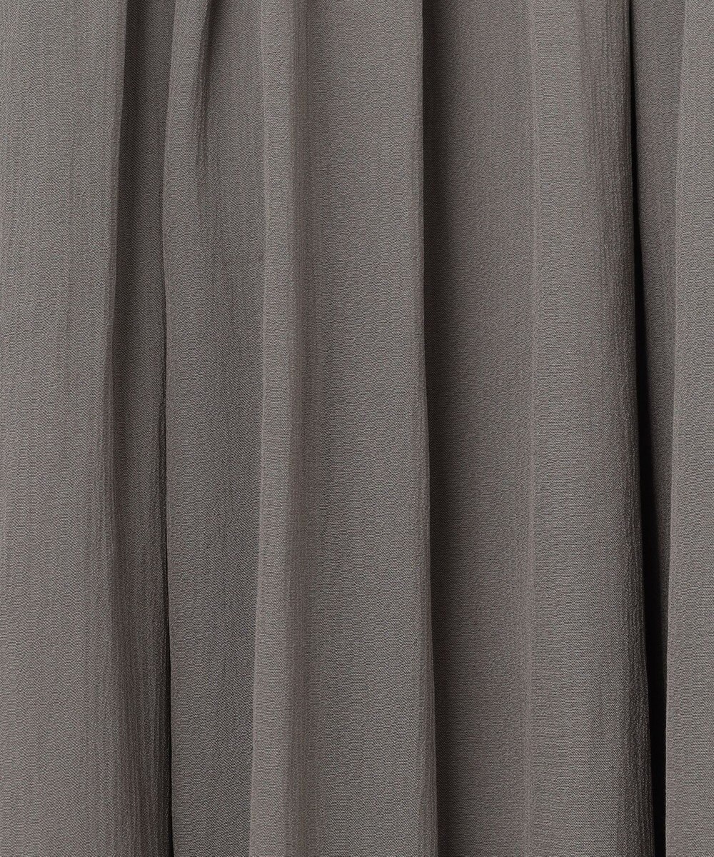 組曲 【ウエストゴム・WEB限定】シアープリーツライクシフォン パンツ 