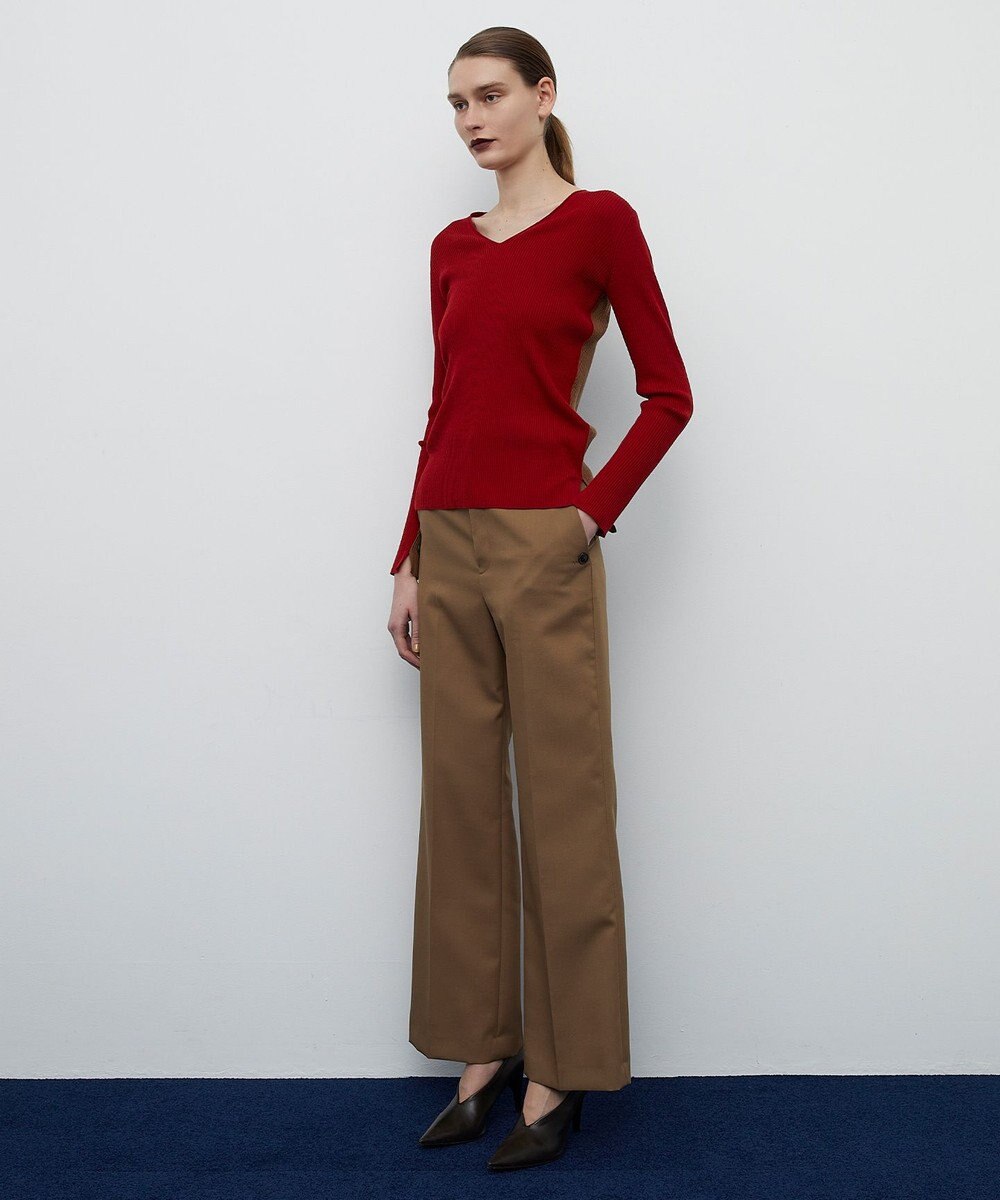 BEIGE， ROULE / ワイドストレートパンツ 