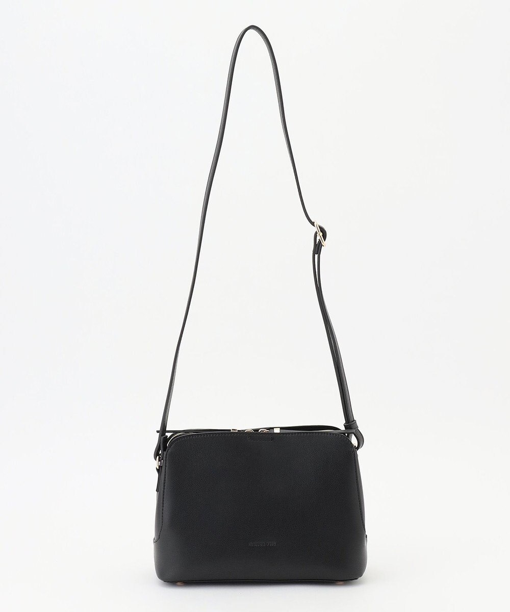 LA BAGAGERIE 【maison vert】 【超軽量・多収納】バイカラーリボンショルダーバッグ 