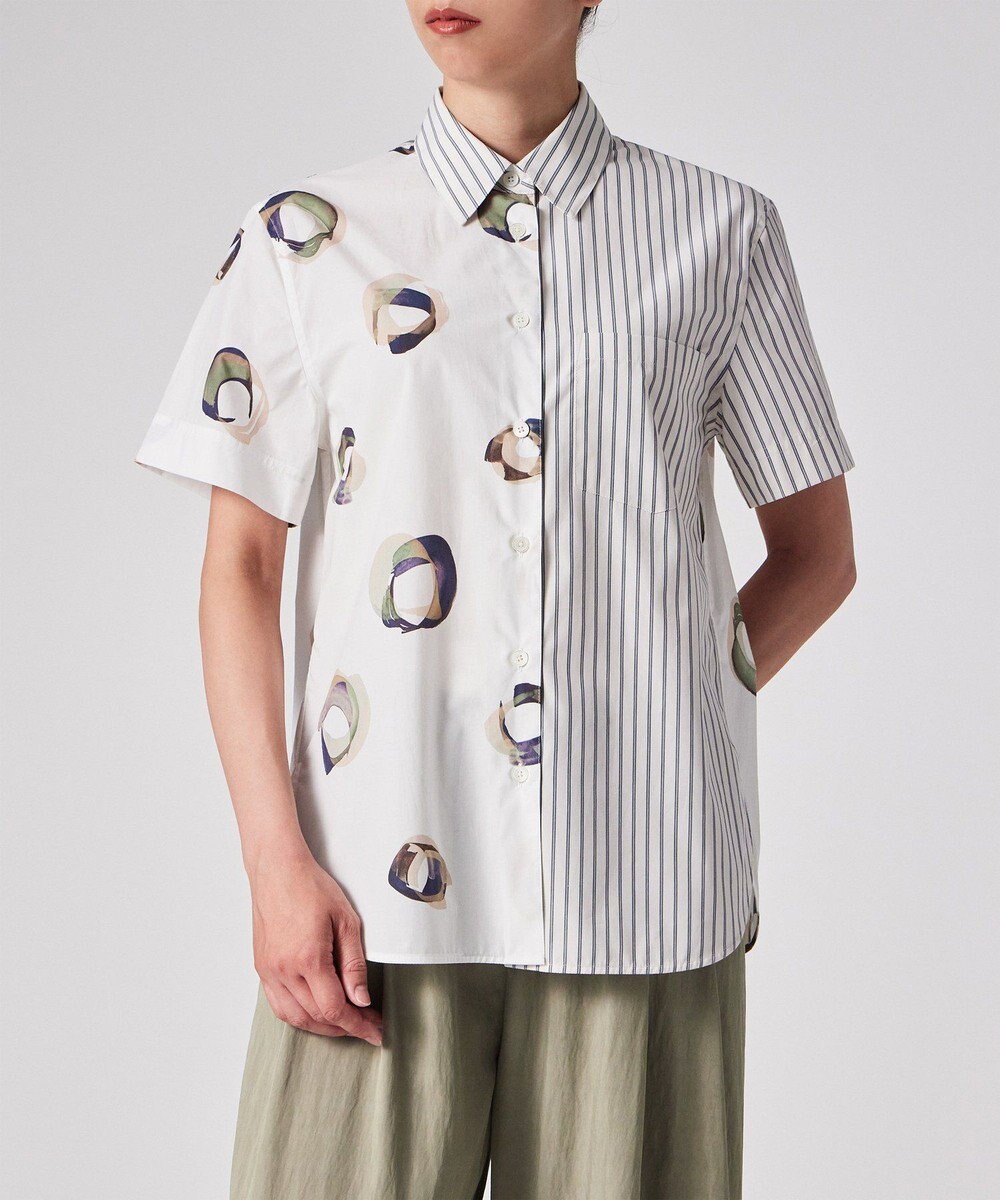 Paul Smith Painted Spot ミックスアップ 半袖シャツ 