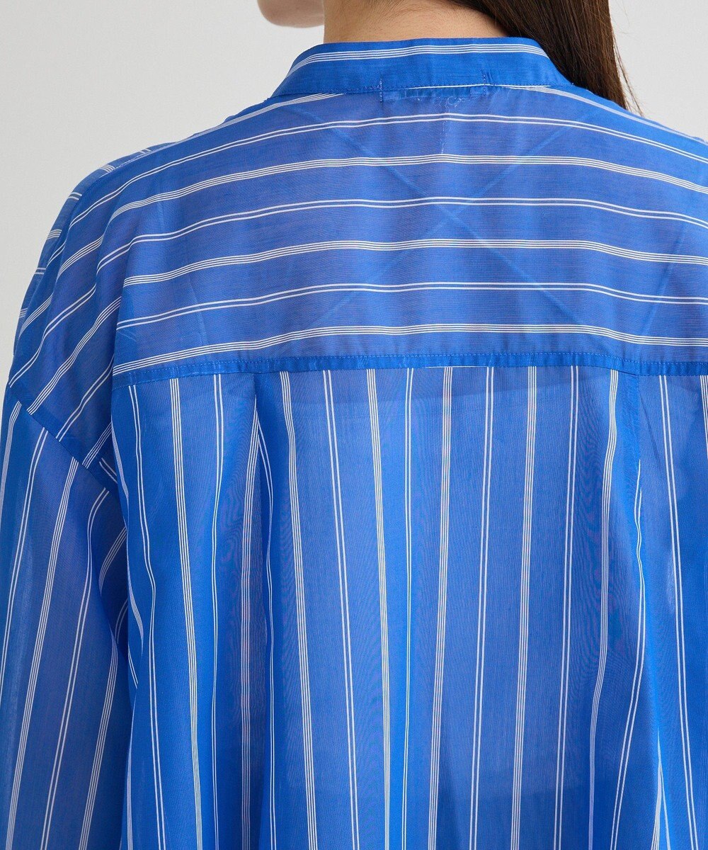 Green Parks フレアラインスキッパーブラウス 