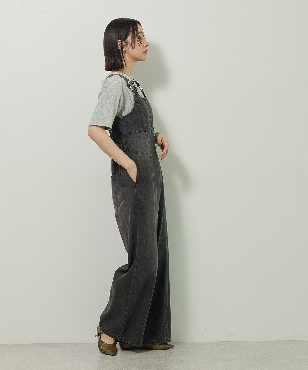 Green Parks ・ＳＵＧＡＲ　ＳＰＯＯＮ　デニムコルセットオールインワン 