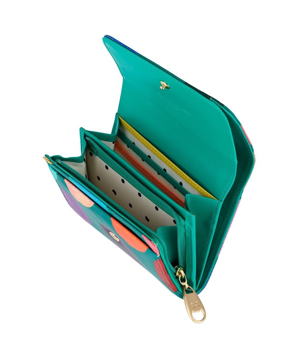 tsumori chisato CARRY カラフルズームドット 2つ折り財布 ミニ財布 