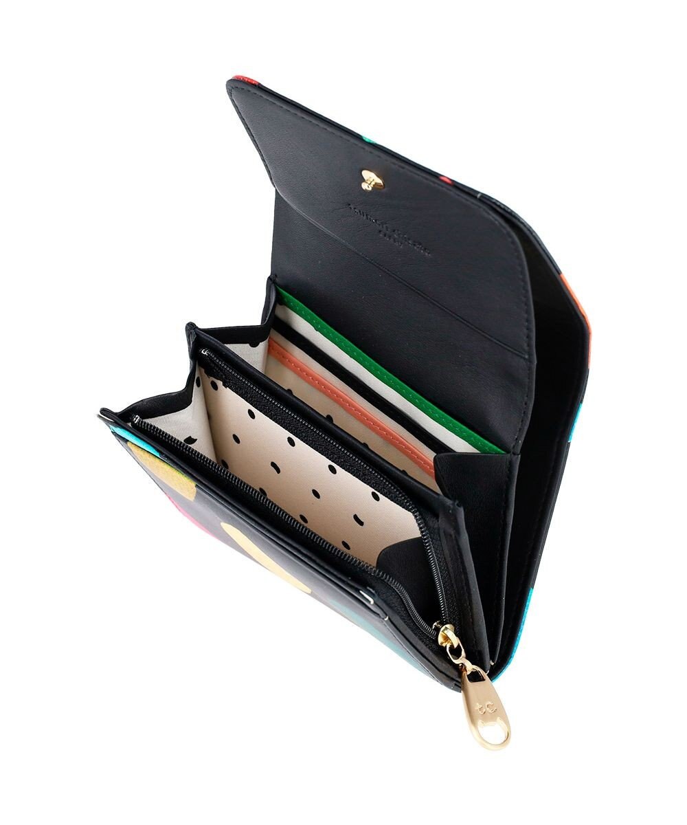 tsumori chisato CARRY カラフルズームドット 2つ折り財布 ミニ財布 