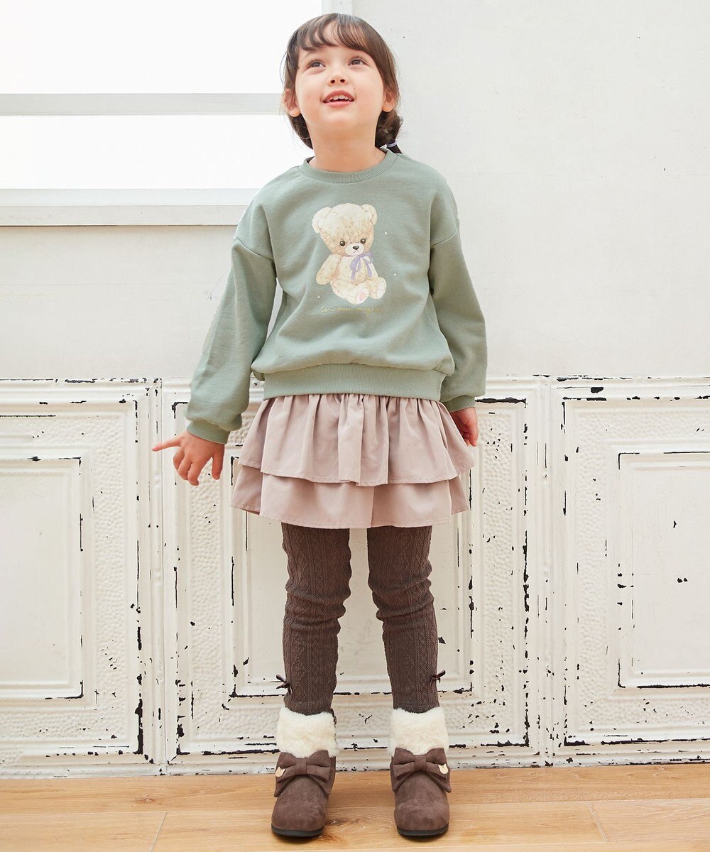 ANY KIDS ケーブルレギンス 