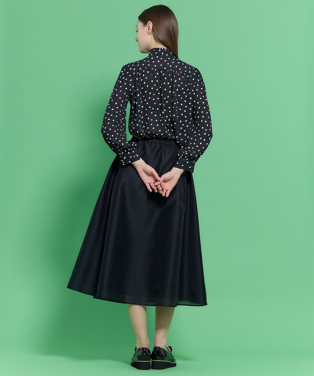 TOCCA PROMISE RIBBON ROSETTE ドット柄ブラウス 