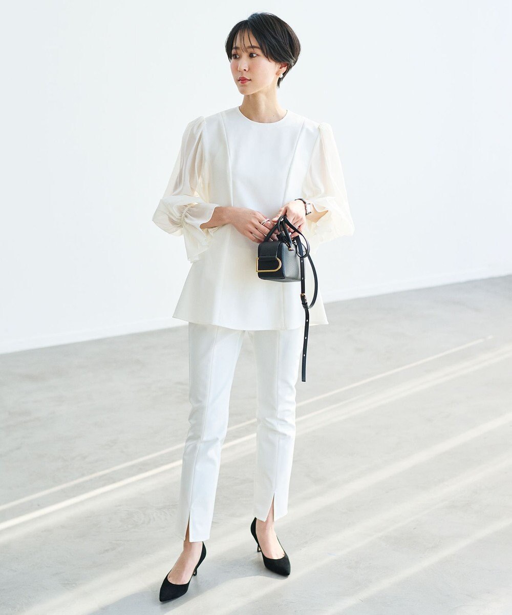 #Newans ストレッチタイトシルエットパンツ 