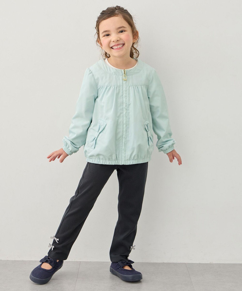 ANY KIDS 【フード取り外し/洗濯機可能】撥水加工リバーシブルゾン 