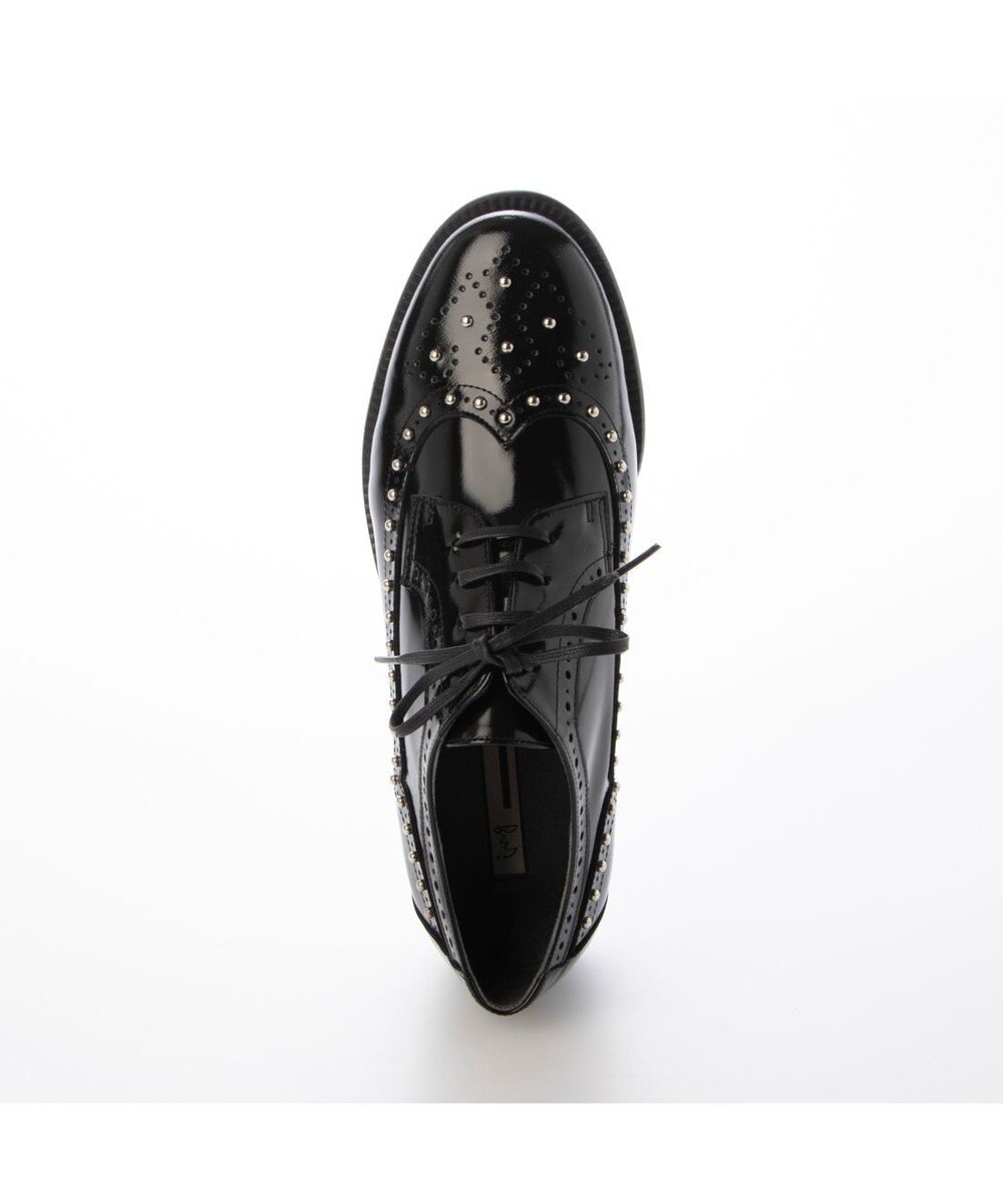 ing <ing>スタッズ付きレースアップシューズ 