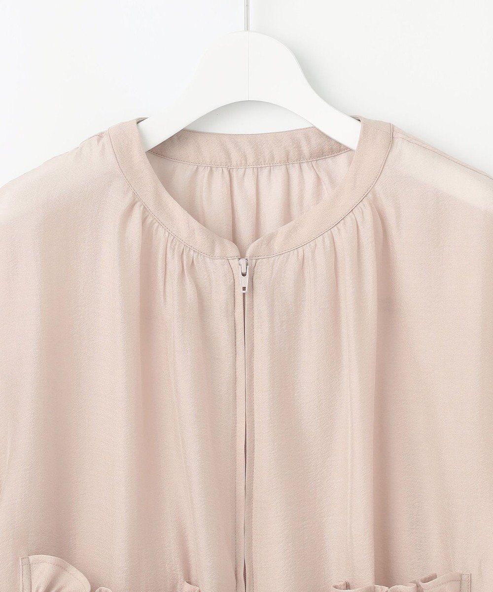 Feroux リボンポケット シアー ブルゾン 