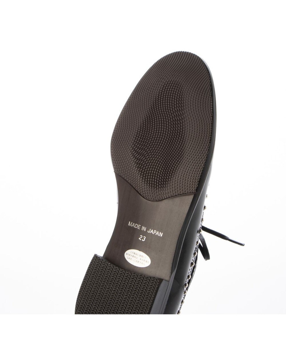 ing <ing>スタッズ付きレースアップシューズ 