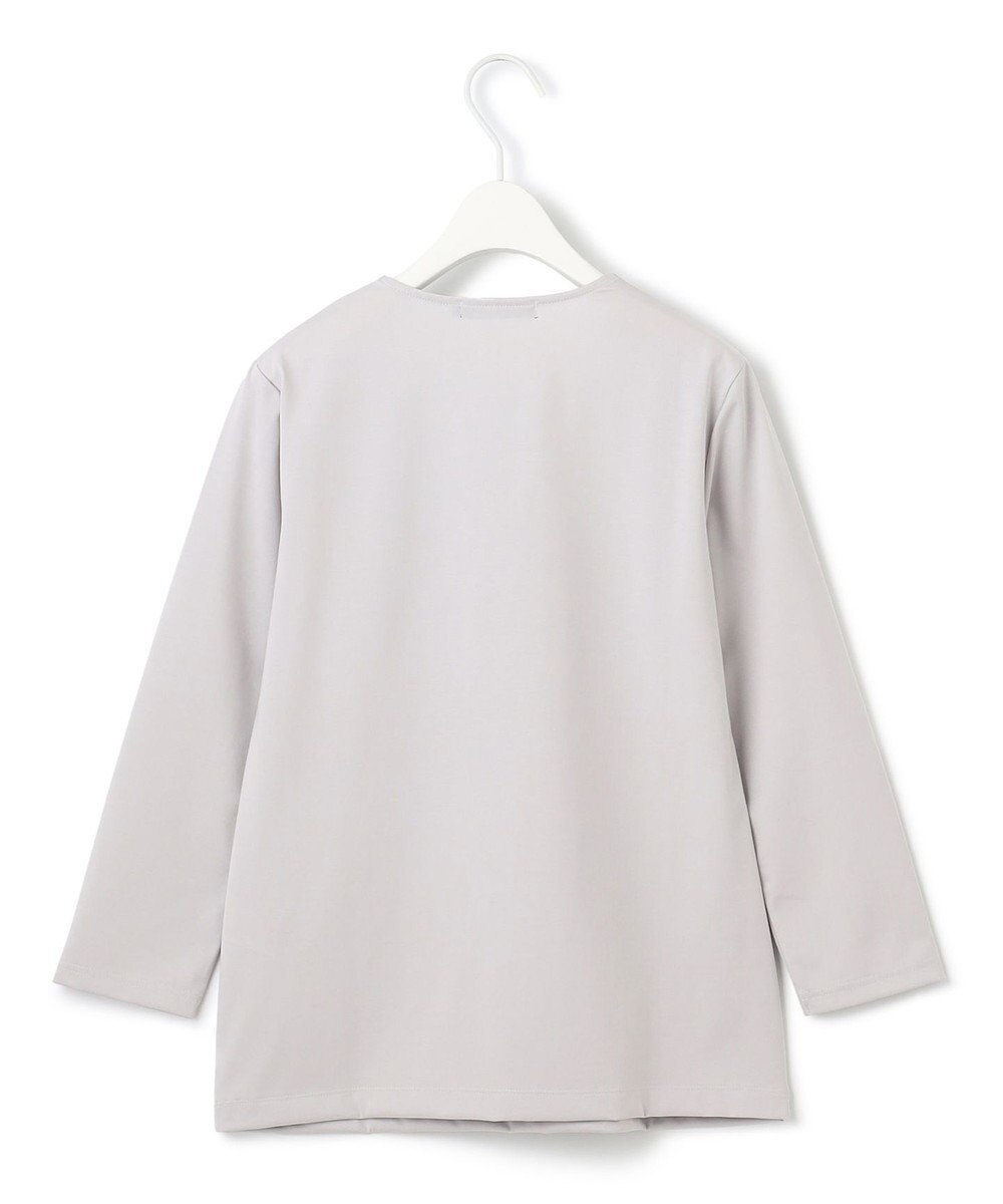 ICB 【洗える】スーペリアジャージー Vネックプルオーバー 