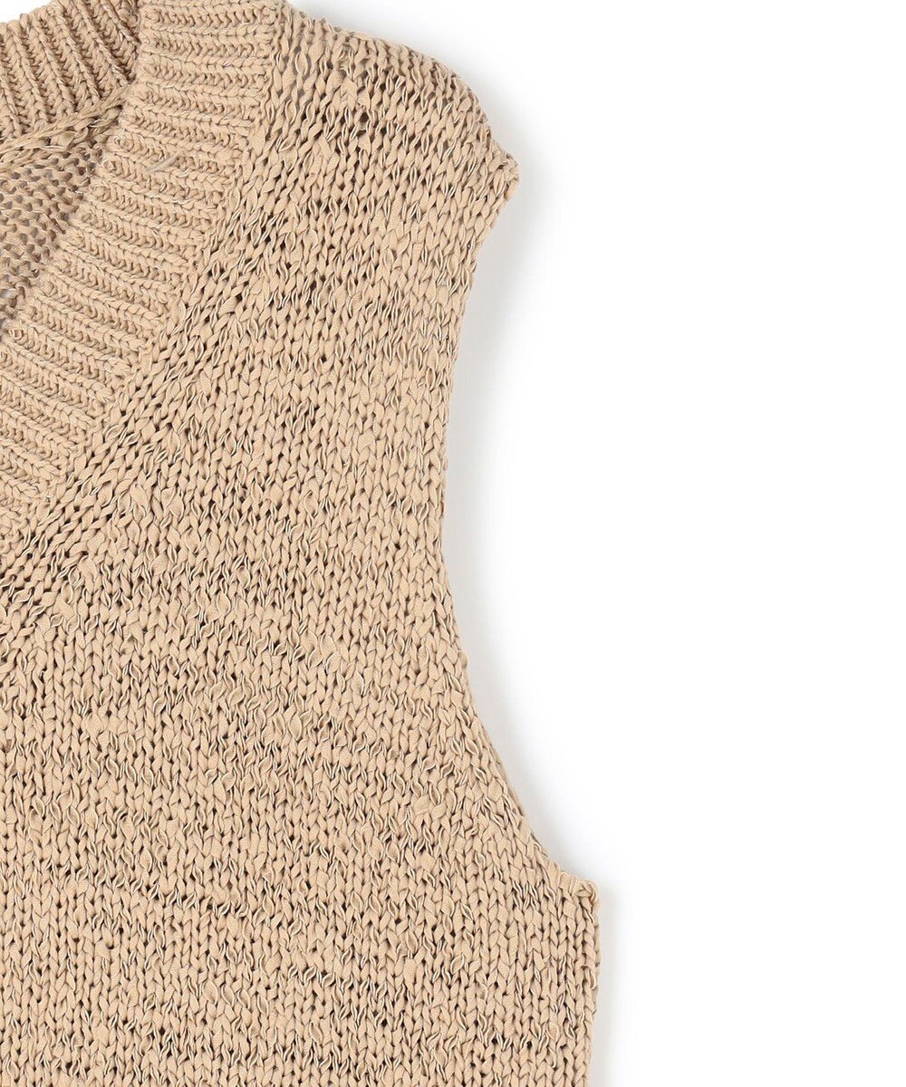 UNFILO テープヤーンニット ベスト 