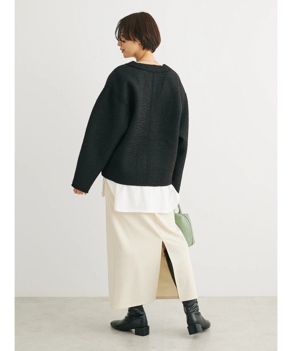 Green Parks ・ＥＬＥＮＣＡＲＥ　ＤＵＥ　ブークレＶネックカーデ 