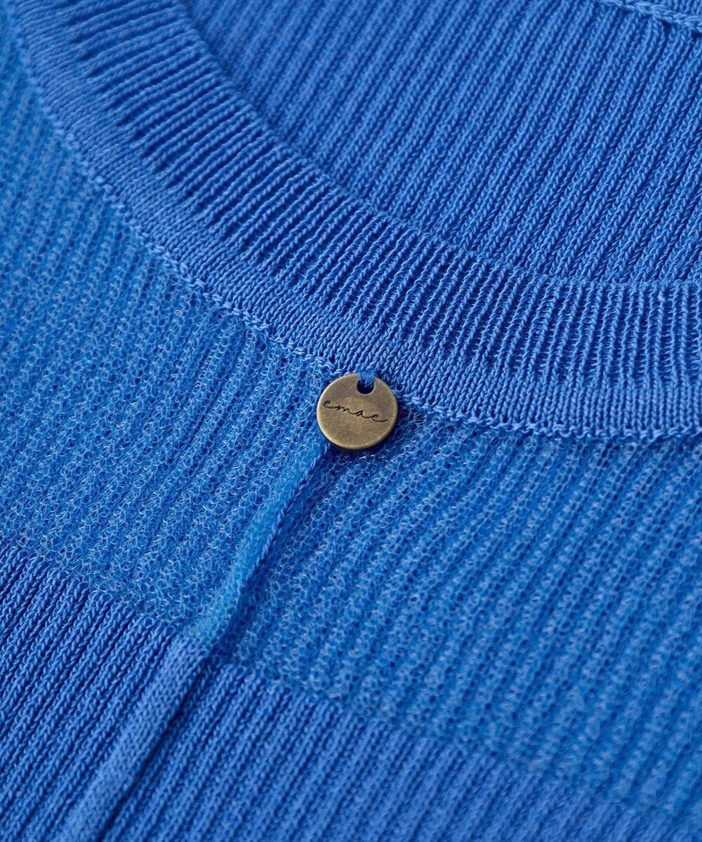 earth music&ecology シアーヨークニットプルオーバー 