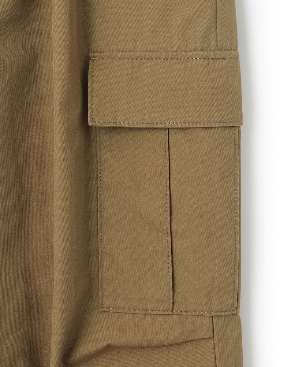 23区 L 【SLOW/一部店舗限定】ハイカウントギャバ パラシュート カーゴパンツ 