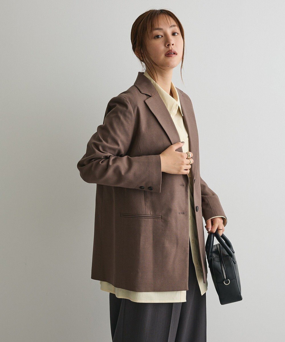 CRAFT STANDARD BOUTIQUE ウールライクオーバーサイズジャケット 