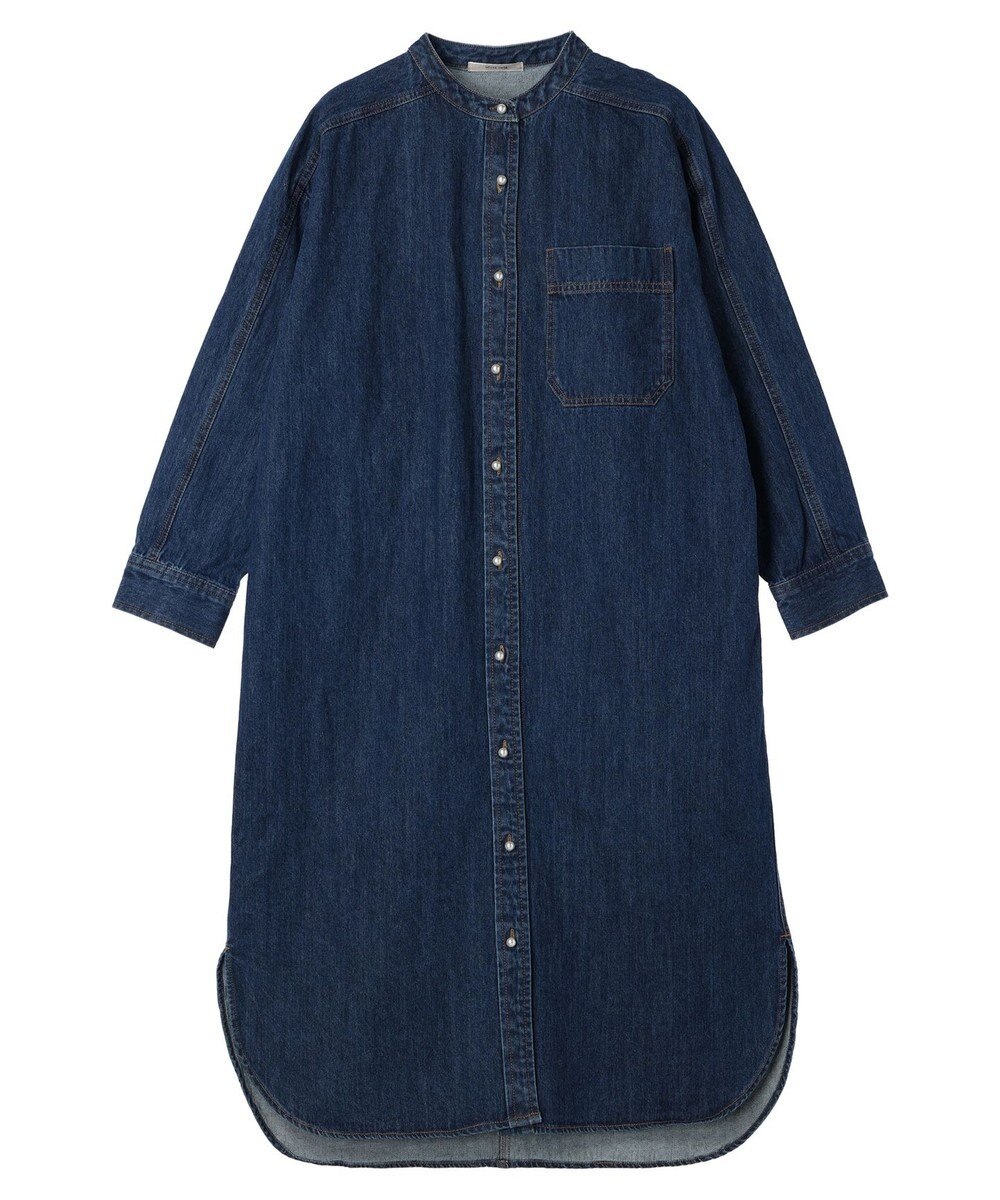 CRAFT STANDARD BOUTIQUE デニムパールボタンワンピース 