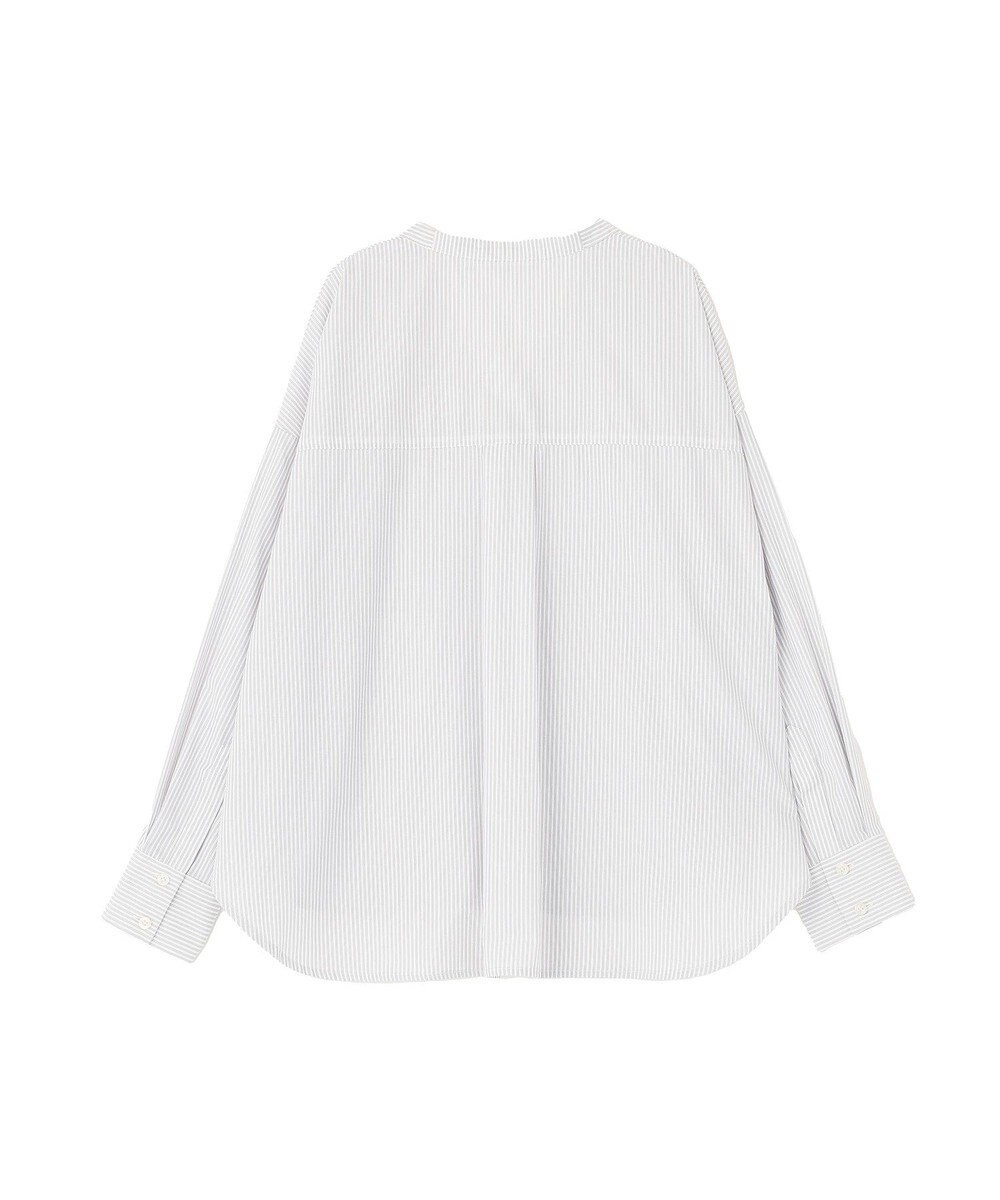 AMERICAN HOLIC 【イージーケア】ストライプVネックシャツ 