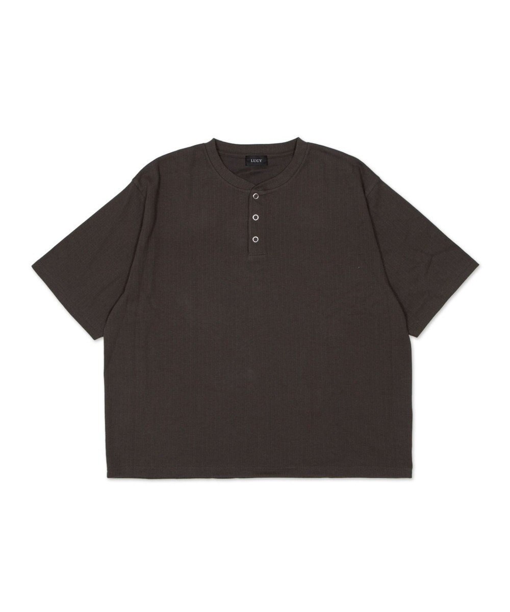 WEGO リングドットヘンリーネックリブT（SS） 