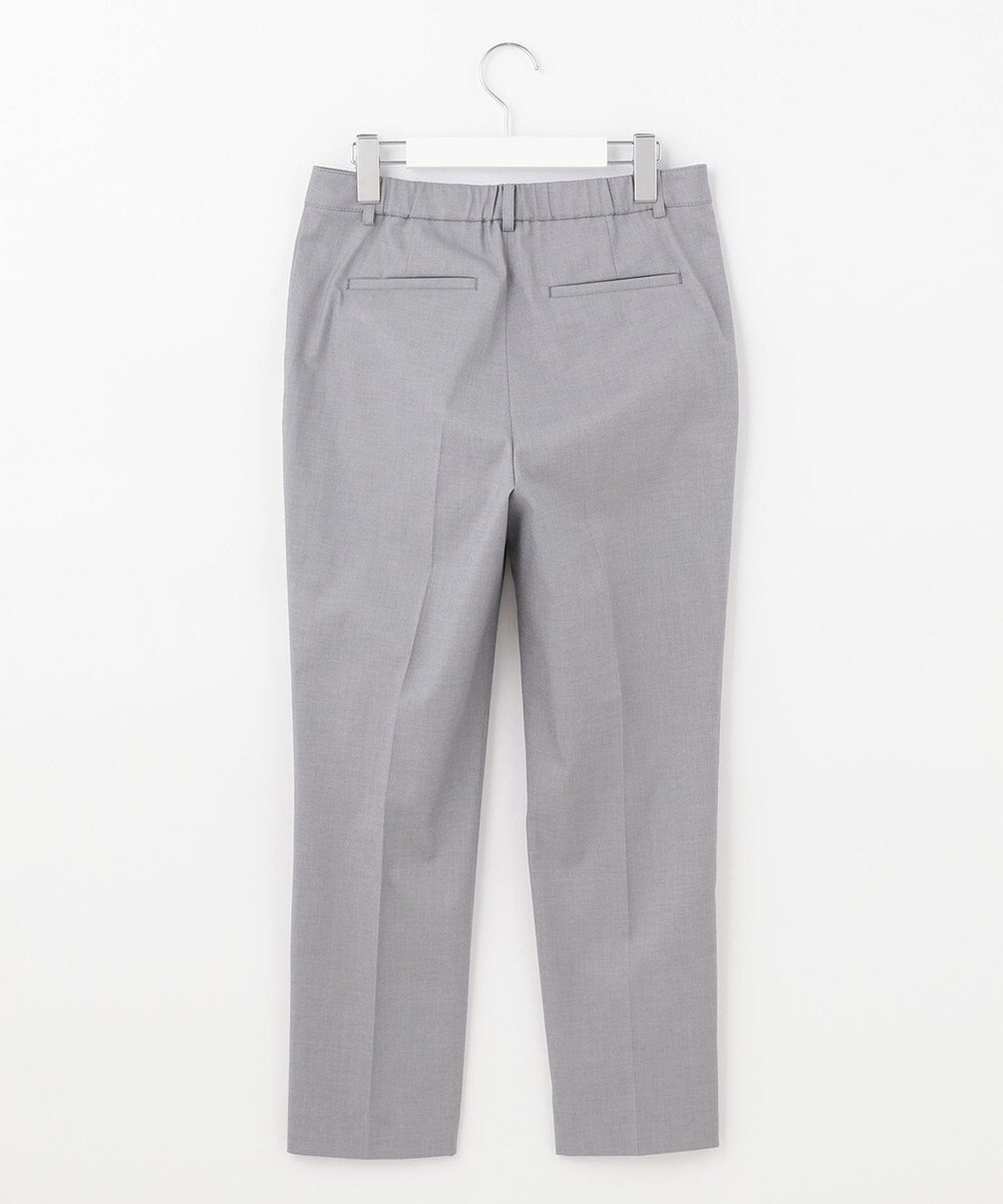 J.PRESS LADIES 【洗える・撥水・防汚】コットンFITTYシャーク テーパード パンツ 