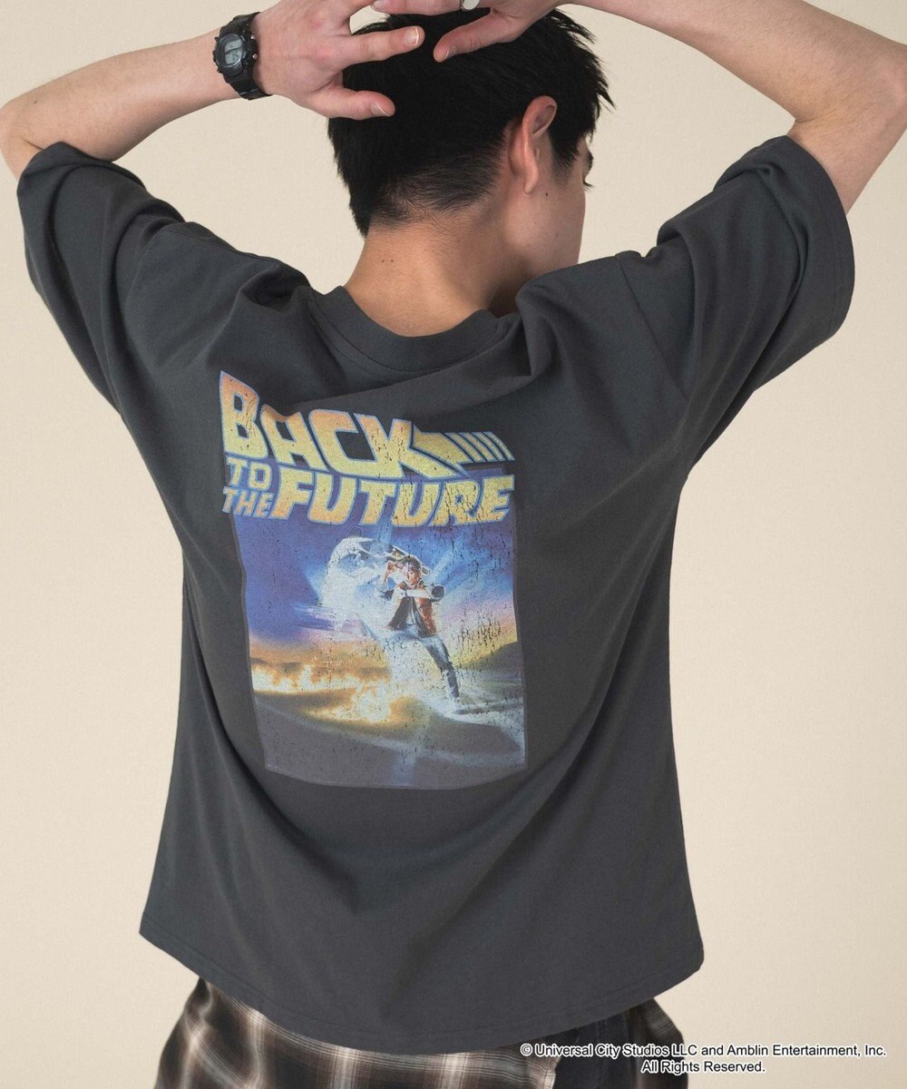 WEGO 【新柄追加/BACK　TO　THE　FUTUR/ユニセックス着用ITEM/SMLサイズ展開】BACK　TO　THE　FUTURE　グラフィックT（S） 