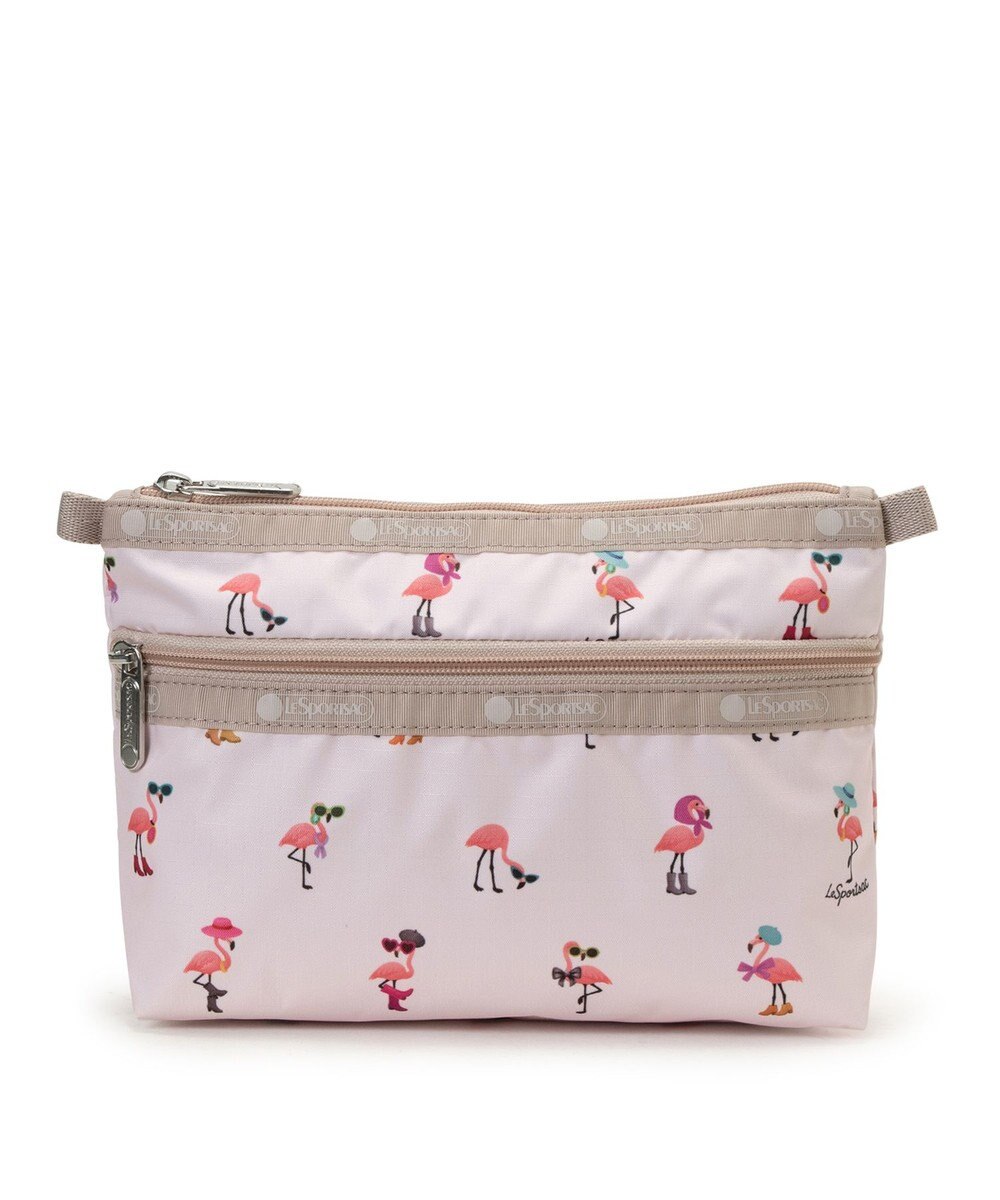 LeSportsac COSMETIC CLUTCH/フラミンゴパーティー 