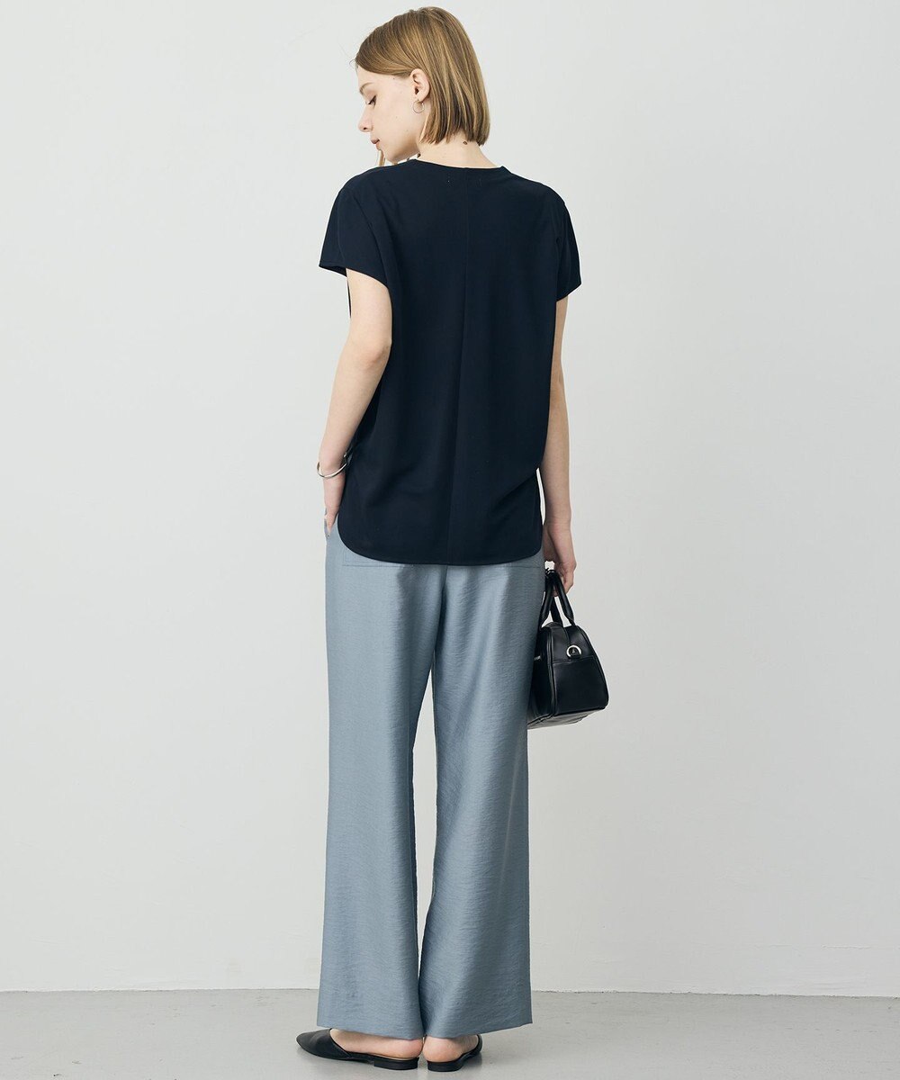 ICB L 【先行予約】ワッシャーツイル ワイドストレートパンツ 