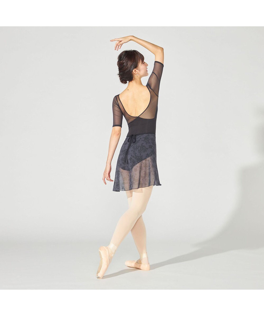 Chacott 5分袖レオタード 