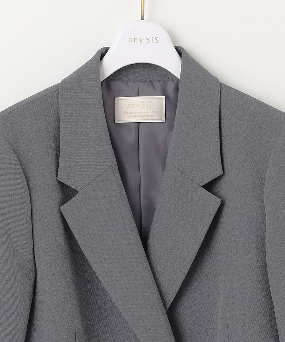 ANY SIS L 【BAILA11月号掲載】 褒めらレディ テーラード ジャケット 