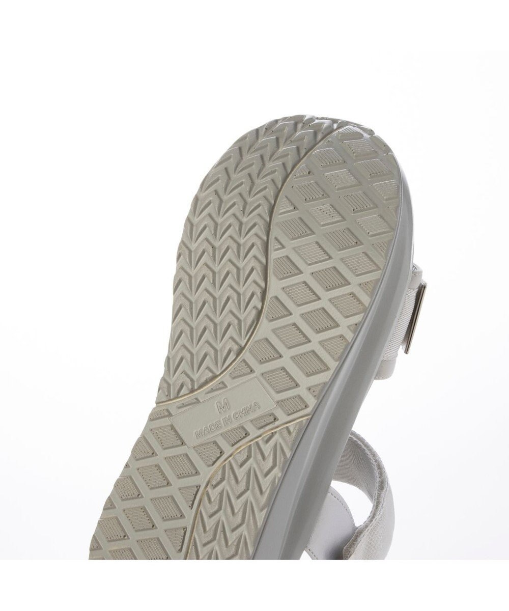 MODE ET JACOMO <noyau>厚底サテンベルクロスポーツサンダル 