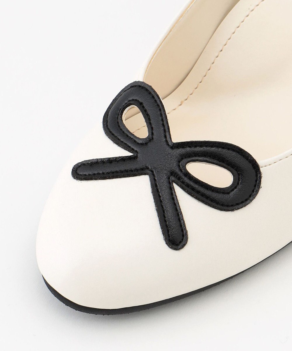 TOCCA 【晴雨兼用・抗菌消臭・防水】FRENCH RIBBON RAINPUMPS レインパンプス 