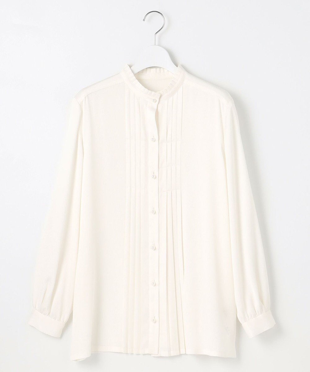 自由区 【洗える】TOROハイネック ブラウス 